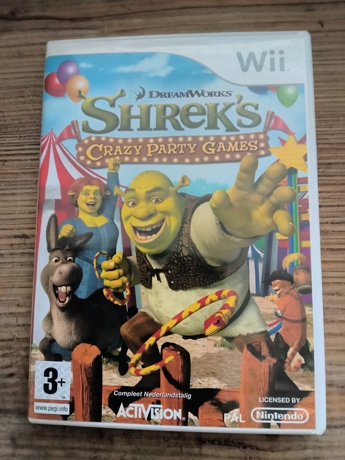 Shrek's Crazy Party Games - Nintendo Wii, Avontuur en Actie, Gebruikt, Verzenden, 1 speler