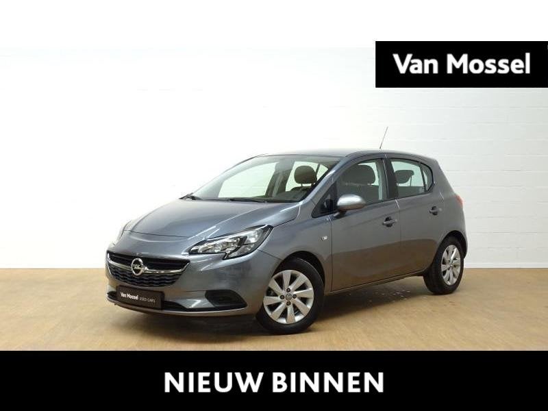 Opel Corsa 1.4 Enjoy automaat, Auto's, Opel, Stof, 4 cilinders, https://public.car-pass.be/vhr/153f12be-d056-4e03-934f-704fab238ea6