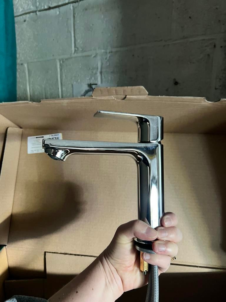 Robinet salle de bain Hansgrohe, Doe-het-zelf en Bouw, Sanitair, Ophalen, Nieuw, Kraan