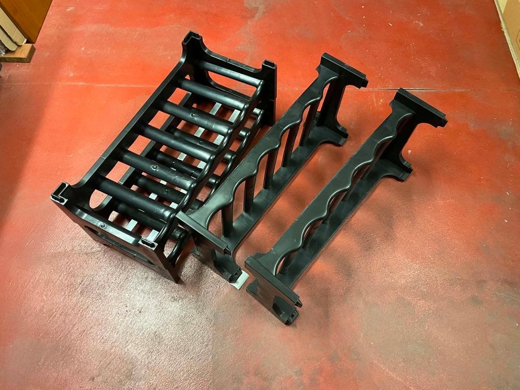 Casiers porte-bouteilles pour 6 bouteilles ( 4 pièces), Divers, Divers Autre, Comme neuf, Enlèvement