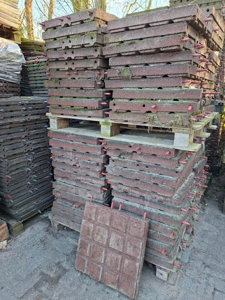 90 rubberen tegels 50x50x6.5 cm staltegels stalmatten, Dieren en Toebehoren, Stalling en Weidegang