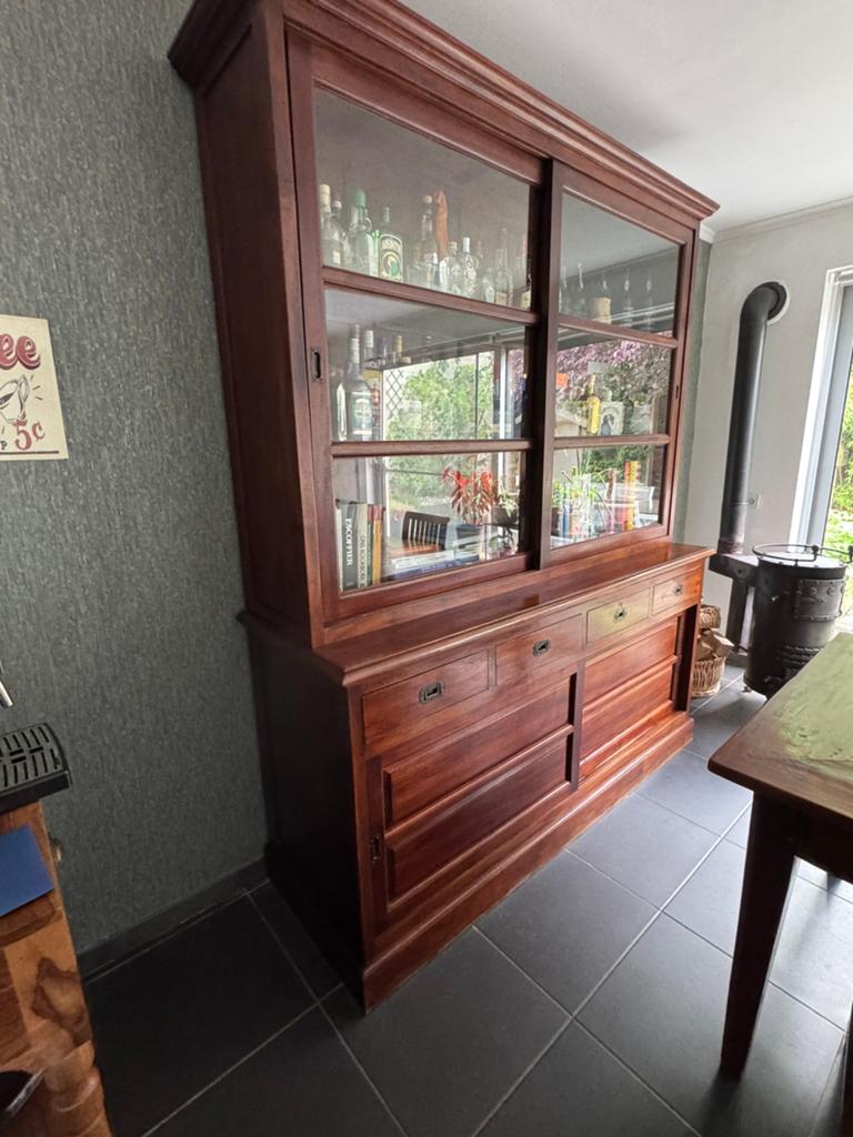 Buffetkast eik, Huis en Inrichting, Kasten | Buffetkasten, Ophalen, Met deur(en), 200 cm of meer, 150 tot 200 cm