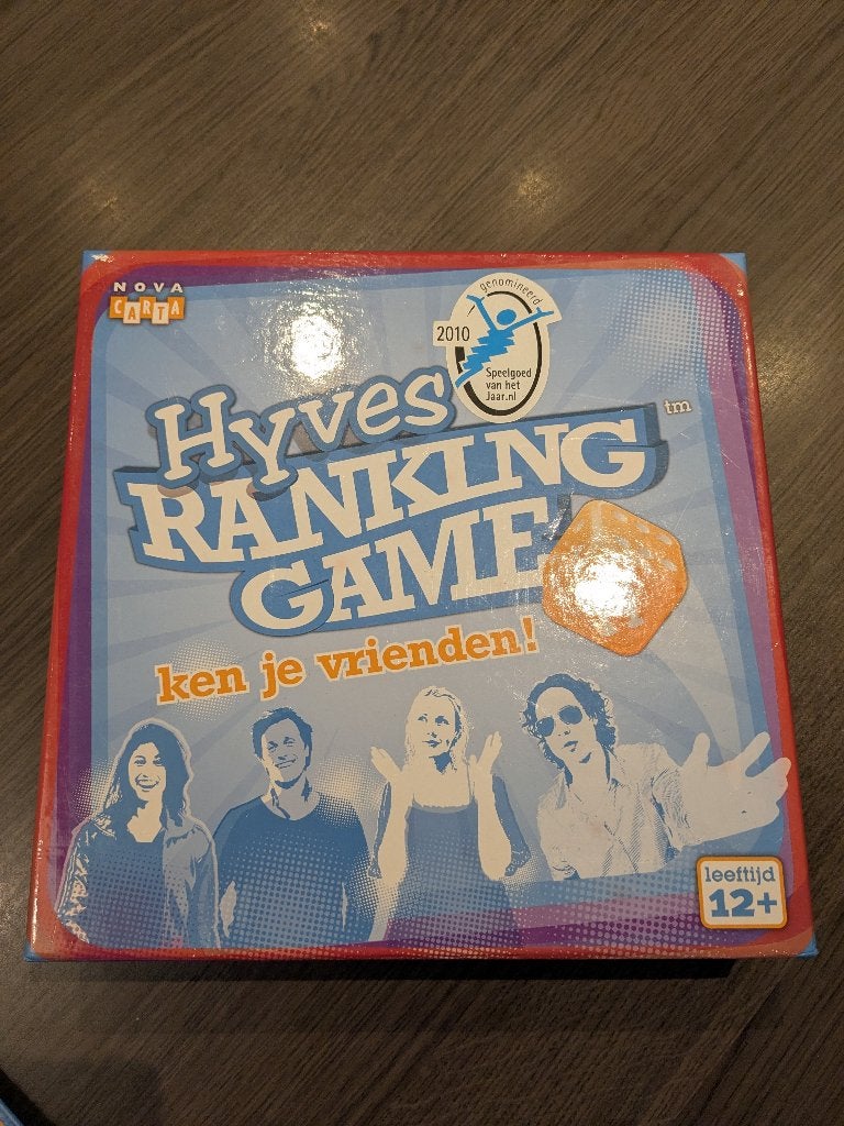 Gezelschap - Hyves ranking game - ken je vrienden, Ophalen of Verzenden, Nieuw