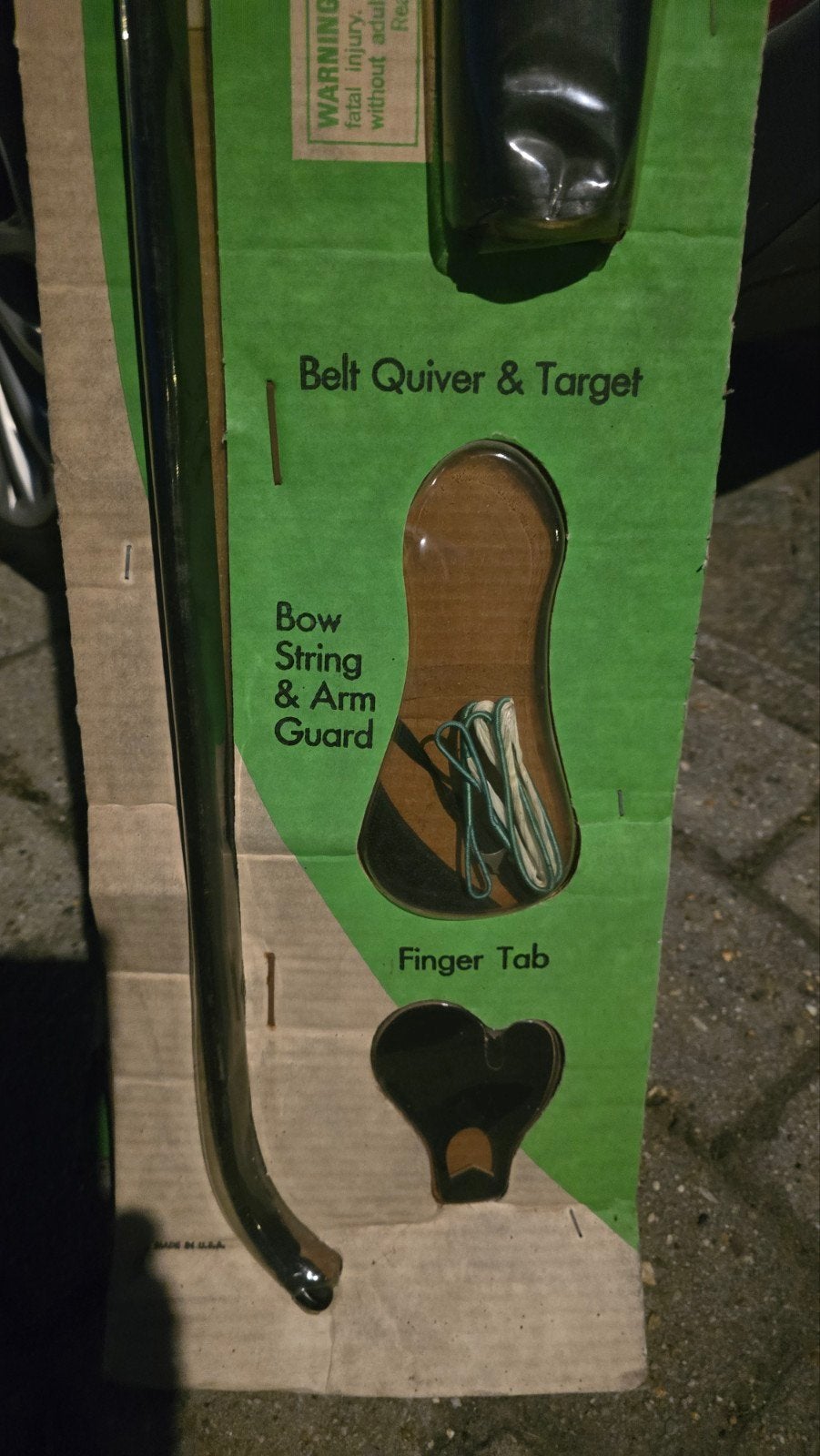 • Retro Handboogset Jaren '60/'70 - Super Glass Bow (30-35 l, Ophalen