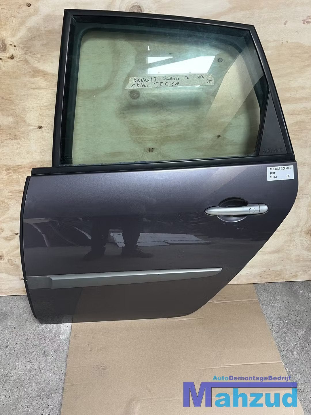 RENAUL SCENIC 2 Grijs TEC68 Links achter deur 2003-2009, Auto-onderdelen, Renault Group, Gebruikt, Contact.group@renault.com, Achter