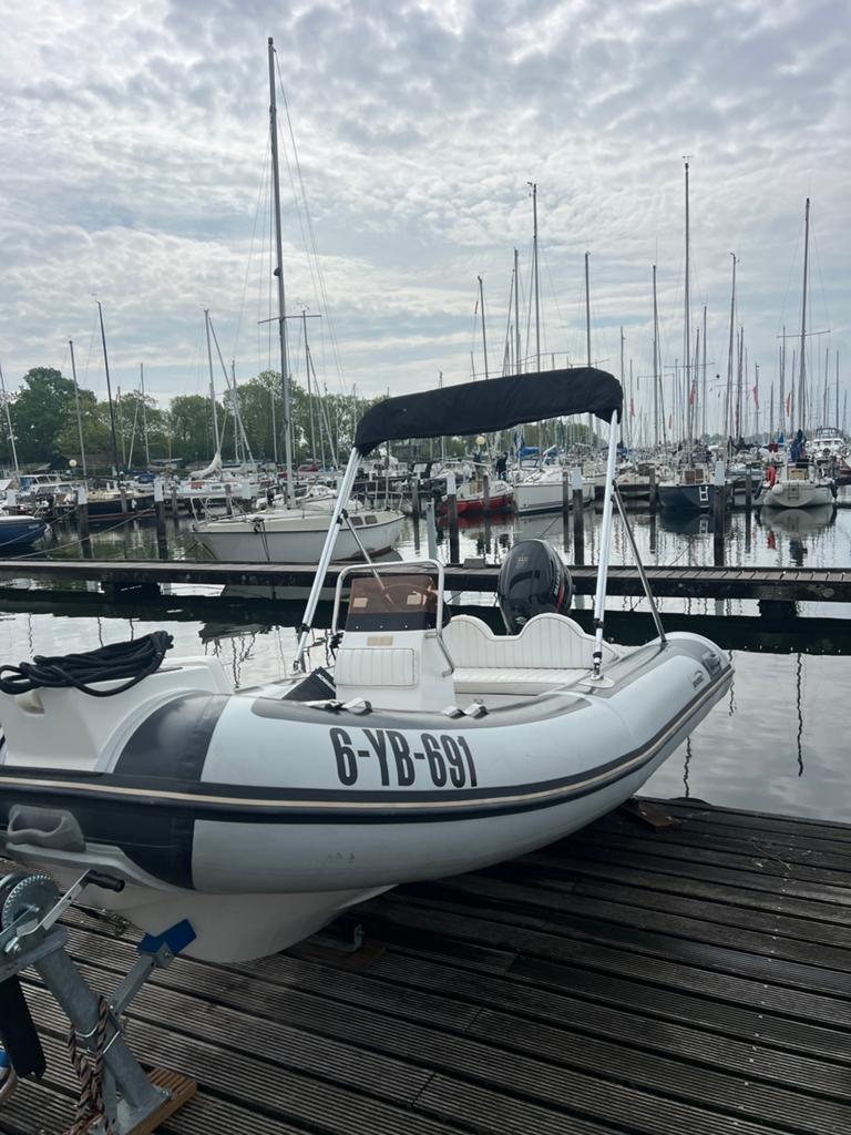 Rubberboot zodiac nimarine, Watersport en Boten, Rubberboten, Zo goed als nieuw, Nimarine, Anker, Ophalen