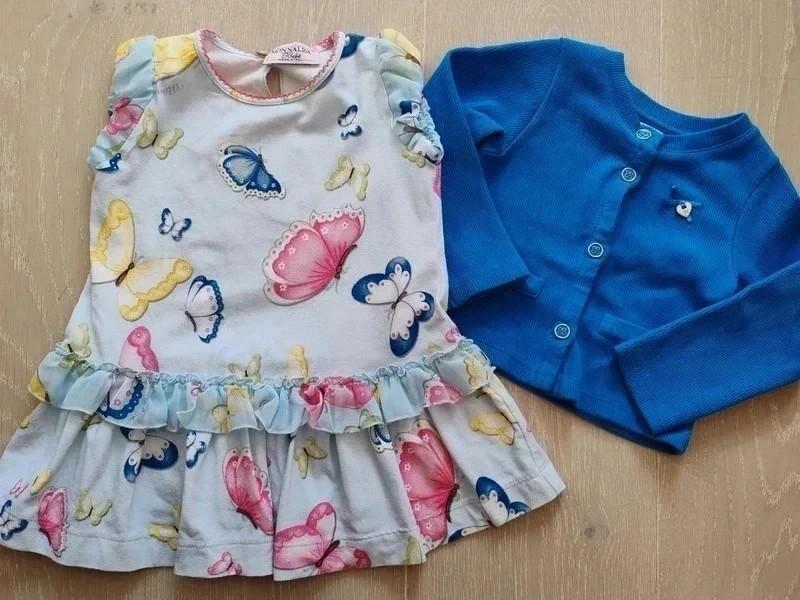 Monnalisa setje, Enfants & Bébés, Vêtements de bébé | Taille 80, Robe ou Jupe, Enlèvement ou Envoi, Comme neuf, Monnalisa