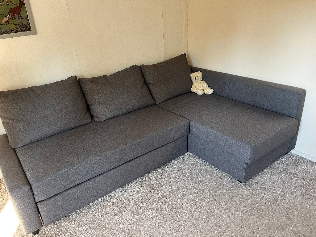 zetelbed uitklapbaar IKEA Friheten, Huis en Inrichting, Ophalen, Hout, Hoekbank, Tweepersoons