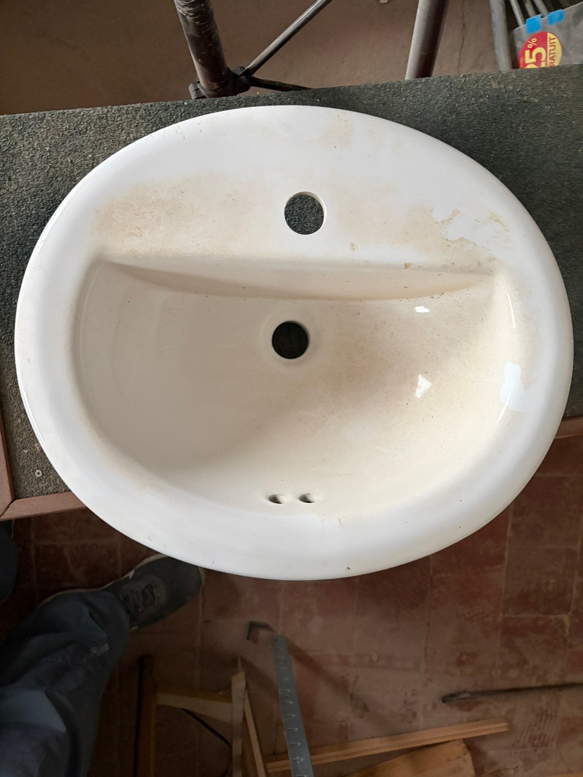 LAVABO DE SALLE DE BAIN, Neuf, Lavabo ou Évier, Moins de 100 cm, Enlèvement