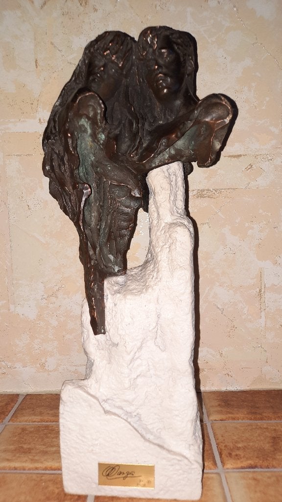 Decoratief bronzen beeld “Marga” – PAOR, Enlèvement