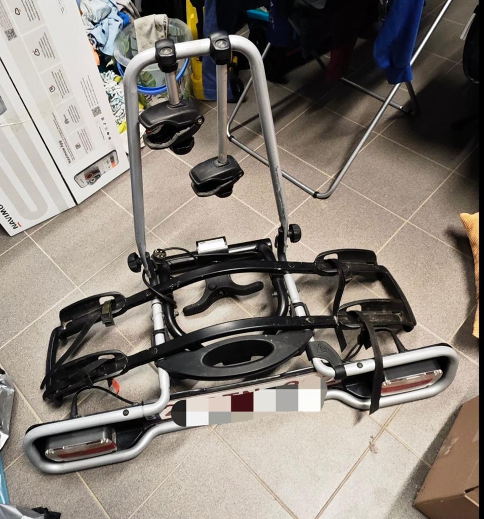 Gebruikte fietsendrager, Enlèvement, 2 vélos