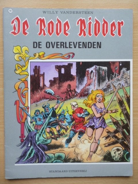 Strips De Rode Ridder - nrs. van 108-176 (1ste druk), Meerdere stripboeken, Ophalen of Verzenden, Zo goed als nieuw, Studio Vandersteen
