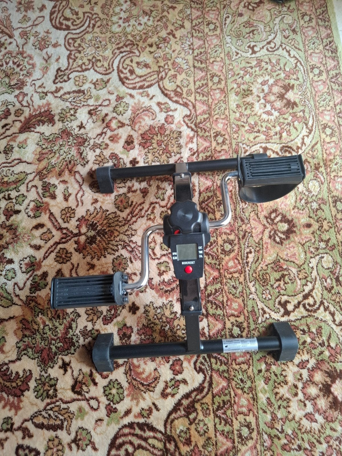 Handige Opvouwbare Stoelfiets / Mini Hometrainer, Sports & Fitness, Appareils de fitness, Comme neuf, Vélo d'appartement, Enlèvement