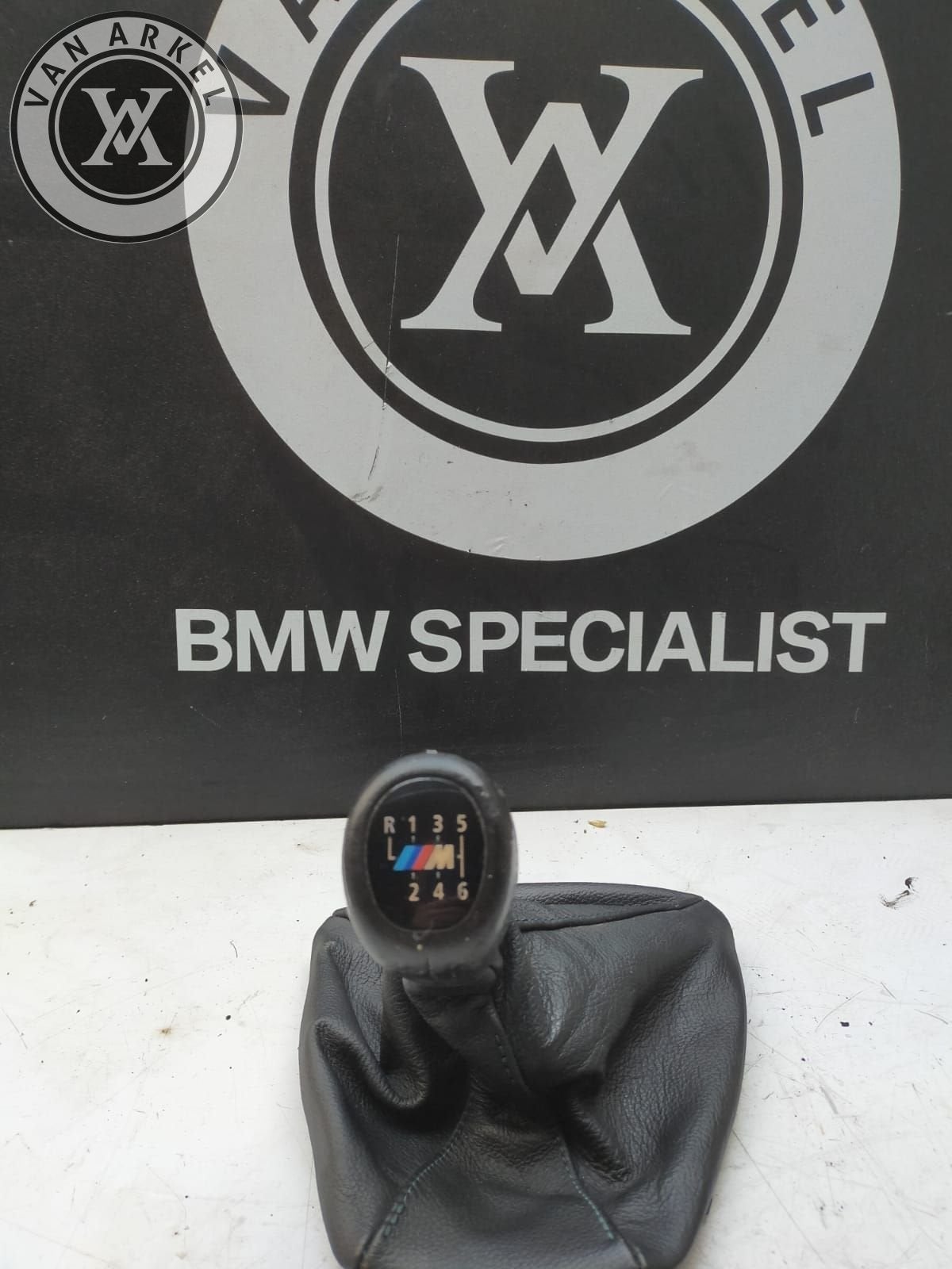 BMW E92 Schakelpook met hoes Origineel 25118037309, -, Utilisé, -, -