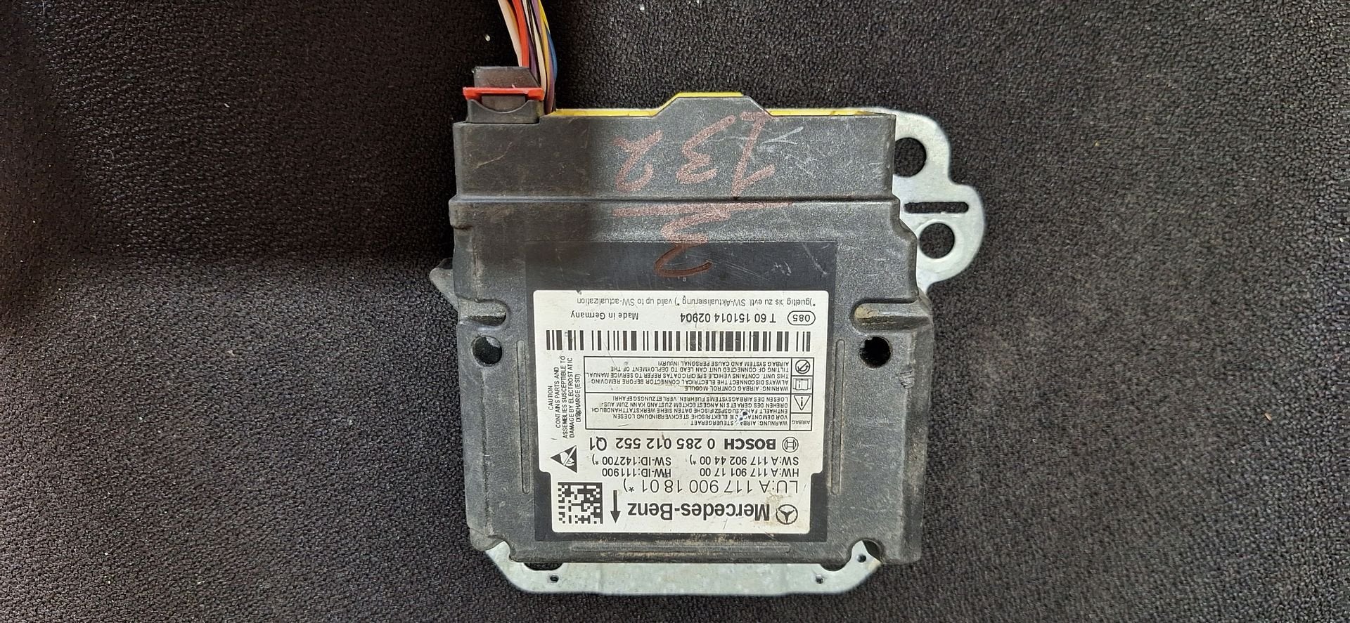 Originele Airbag Stuurmodule Computer Mercedes-Benz Bosch -, Gebruikt, -, Ophalen of Verzenden, -