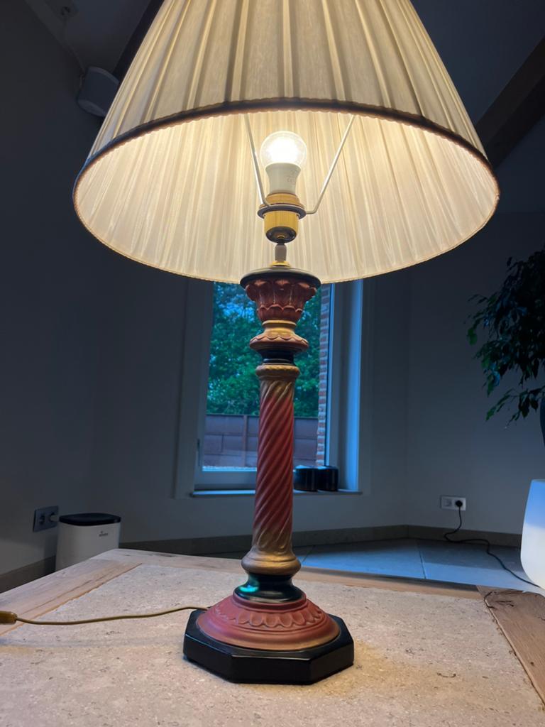 Tafel lamp - staanlamp, Antiek en Kunst, Antiek | Verlichting, Ophalen