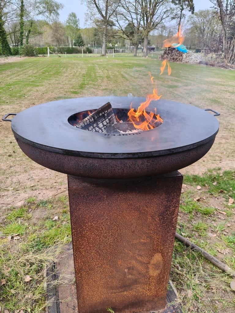 Vuurschaal bbq, Enlèvement