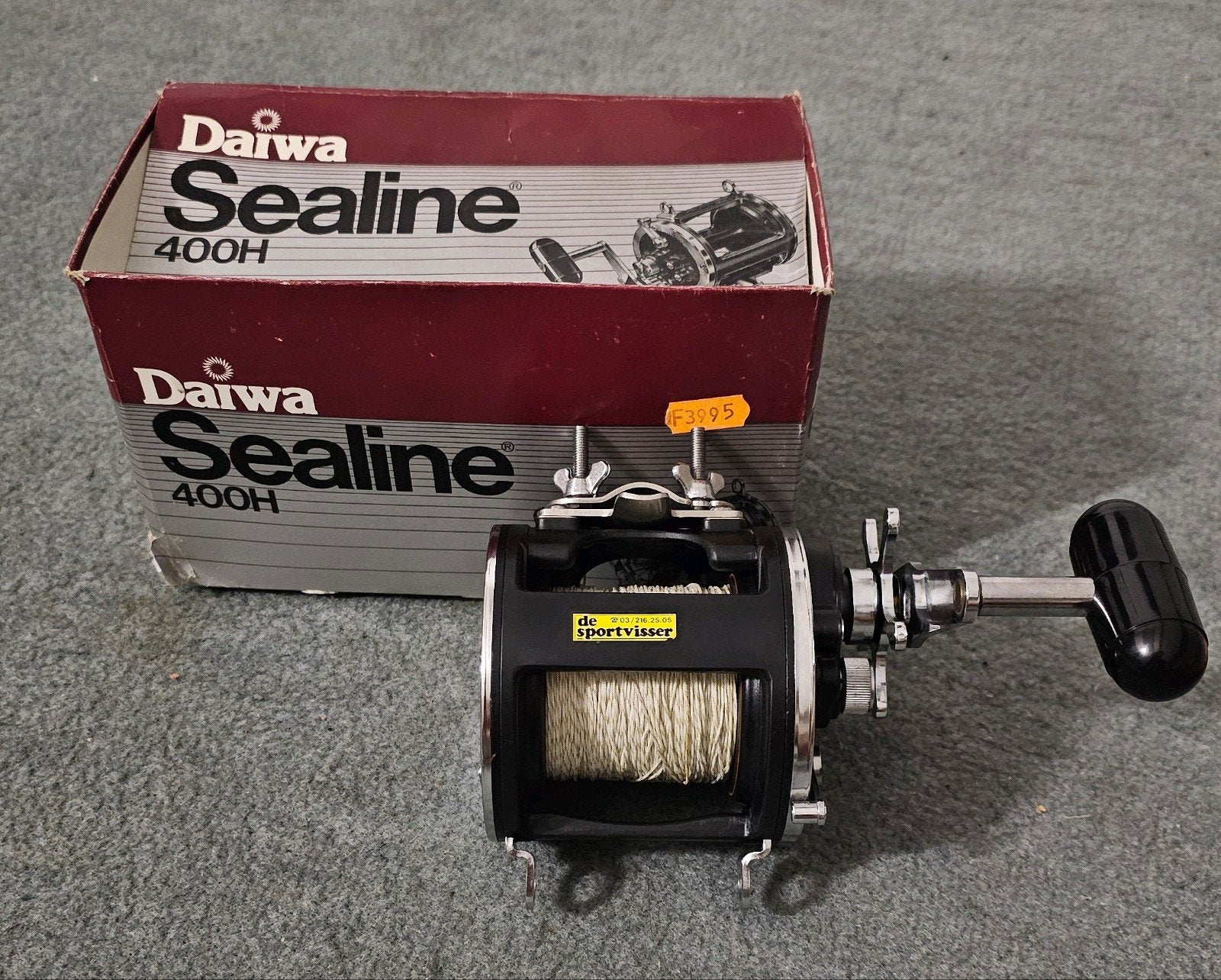 Daiwa Sealine 400H Zeereel met Originele Doos, Watersport en Boten, Hengelsport | Roofvissen, Ophalen of Verzenden, Molen