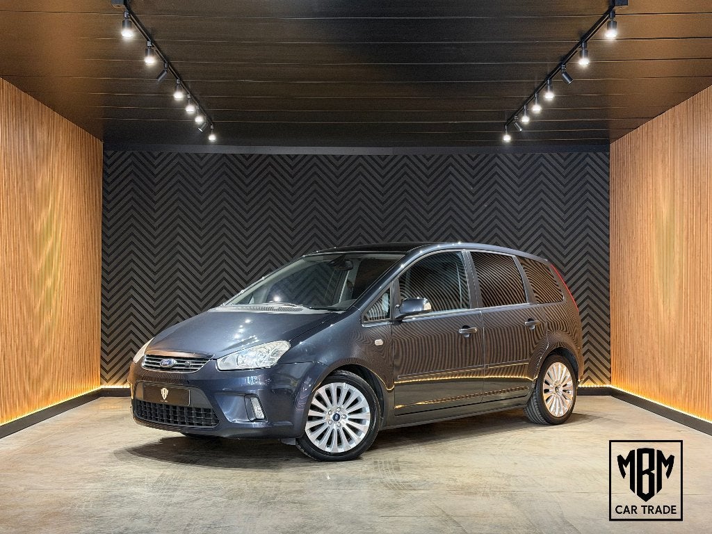 ✅ Ford C-Max 1.8i GARANTIE Airco Pano Parkeersensoren V+A, Auto's, Ford, Voorwielaandrijving, Dealer onderhouden, 4 cilinders