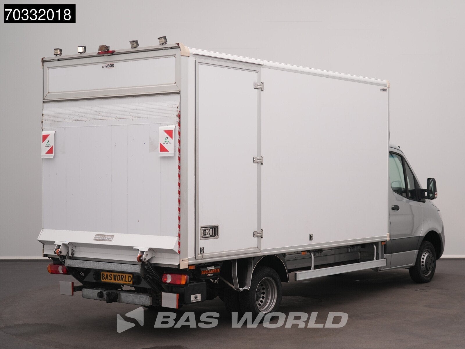 Mercedes Sprinter 516 CDI Automaat XL Laadklep Trekhaak Zijd, Autos, Cuir, Argent ou Gris, Achat, Euro 6