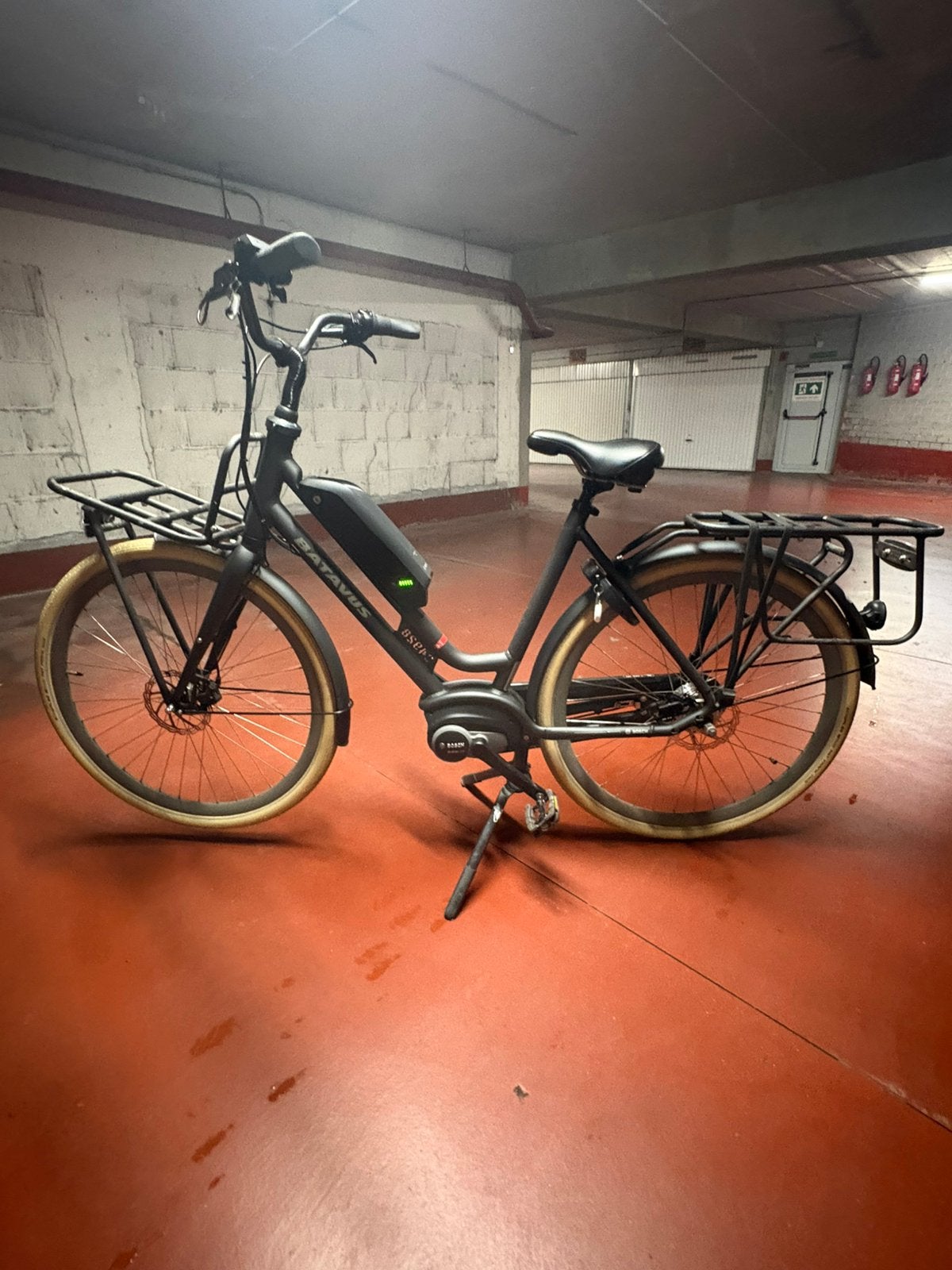 Batavus elektrische fiets, Ophalen, 53 tot 56 cm, Batavus, Schijfrem