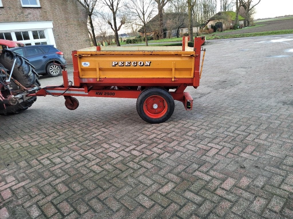 Peecon kipper KW 2500, Ophalen, Gebruikt