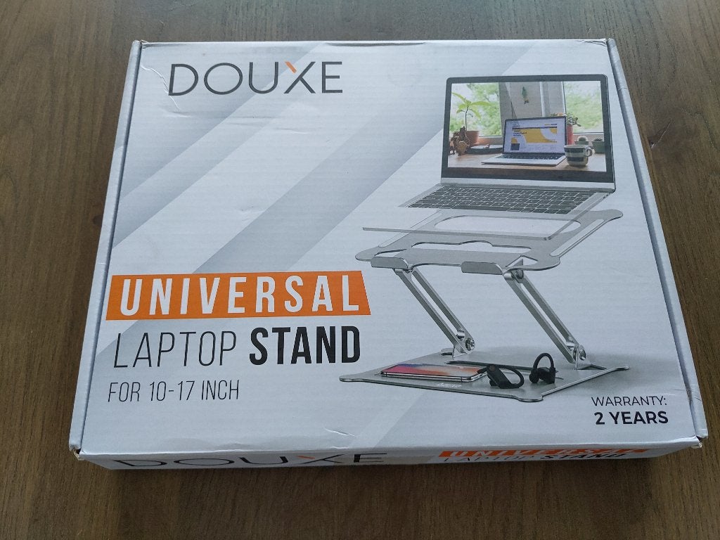 Douxe laptopstandaard - nieuw, Enlèvement ou Envoi, Neuf, Douxe, Réglable en profondeur