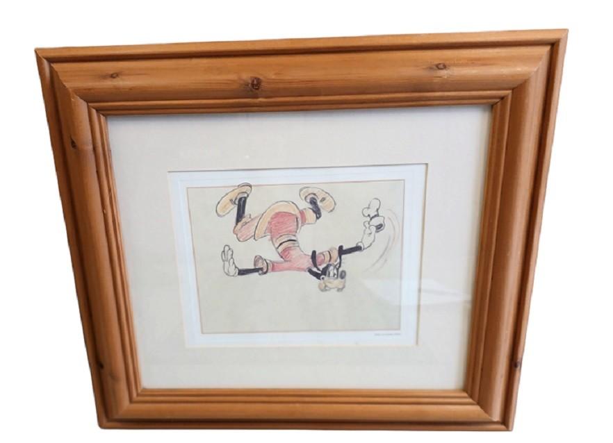 "how to swim" kleurenprint., Ophalen