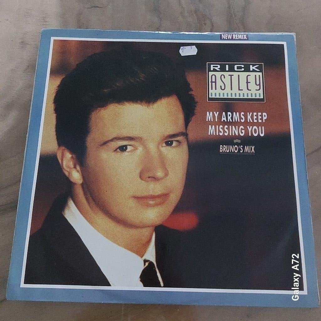 rick astley my arms keep missing you 12 inch maxi, CD & DVD, 12 pouces, Enlèvement ou Envoi, Utilisé, Pop