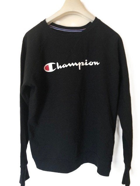 Sweat Noir Homme CHAMPION taille L, Enlèvement ou Envoi, Champion, Noir, Taille 52/54 (L)