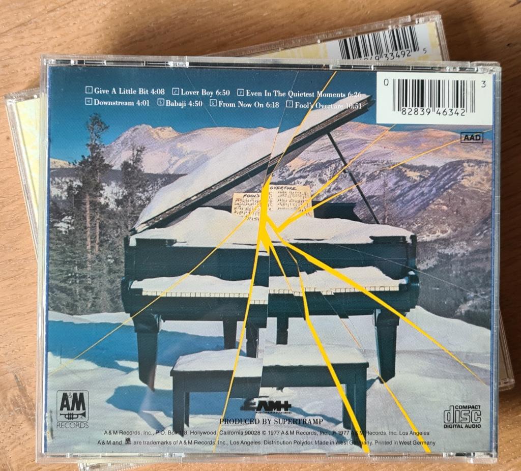 SUPERTRAMP - Even in the quietest moments... ( CD ), Cd's en Dvd's, Verzenden, Zo goed als nieuw, Poprock