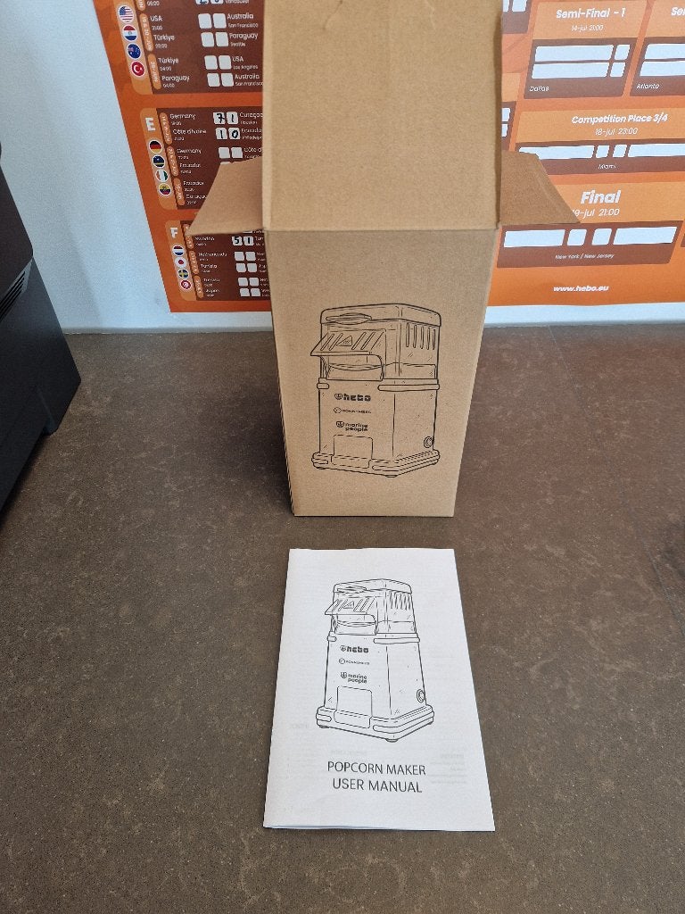 Popcorn machine, Neuf, Autres marques, Bleu, Envoi