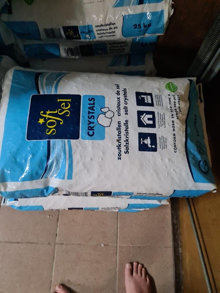 LIVRAISON GRATUITE SAC DE SEL 25 KG POUR ADOUCISSEUR, Enlèvement ou Envoi, Neuf
