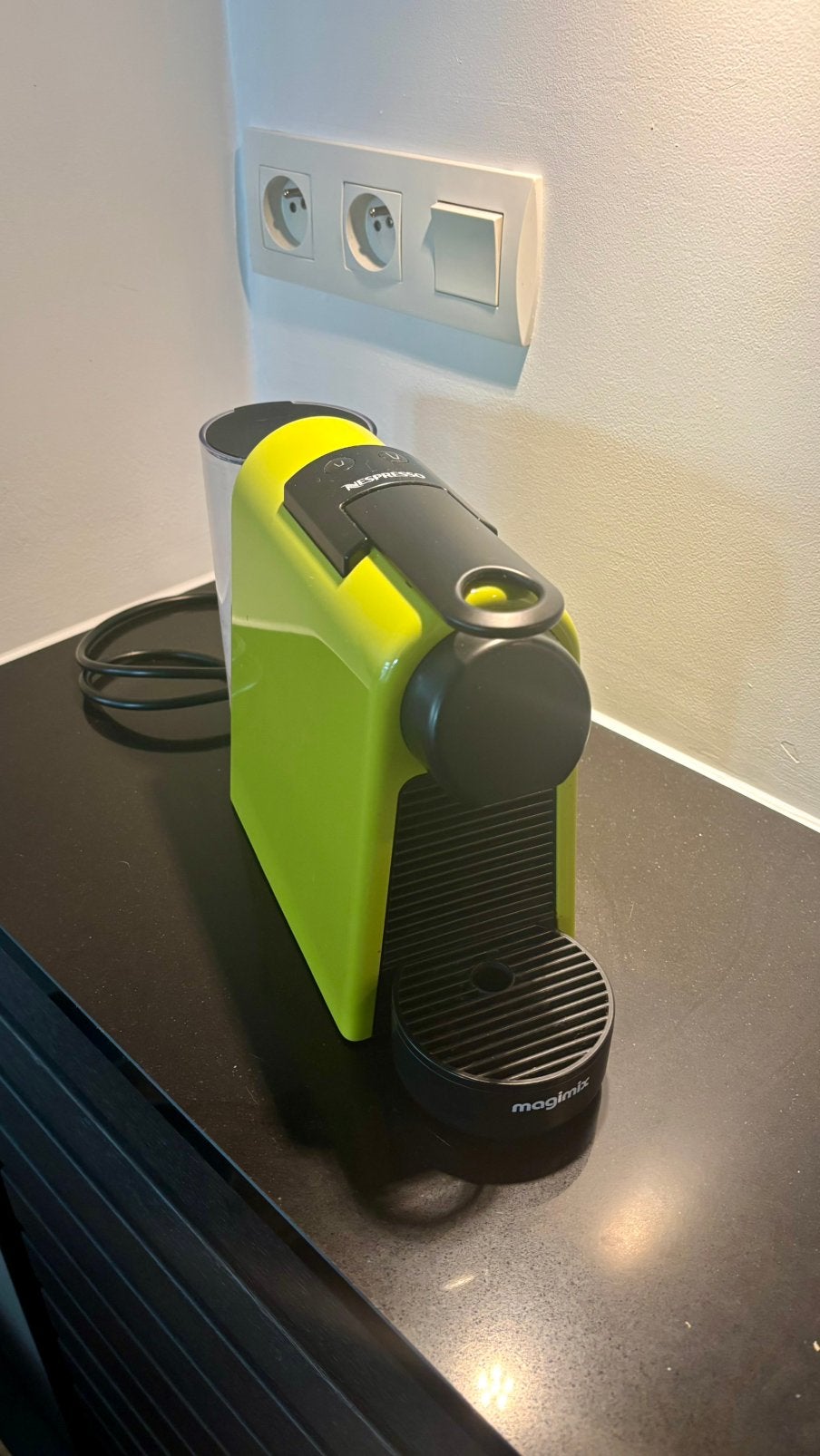 Nespresso machine groen, Ophalen, Zo goed als nieuw