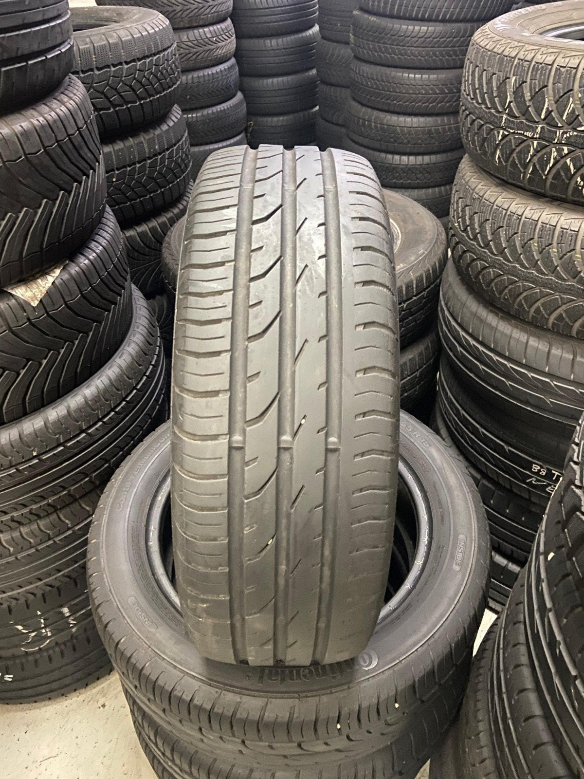 18555r15 185 55 r15 185/55/r15 continental avec montage