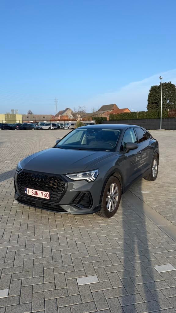 Audi q3 45TFSIe sportback hybride, Automaat, Zwart, Leder, Zilver of Grijs