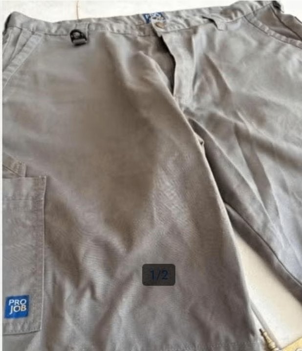 ProJob 2505 Korte Werkbroek / Werkshort Grijs Maat C56 (XXL), Ophalen of Verzenden, Gebruikt, Heren, Overall