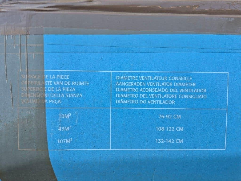 Ventilateur de plafond, Enlèvement ou Envoi, Utilisé, Ventilateur de plafond