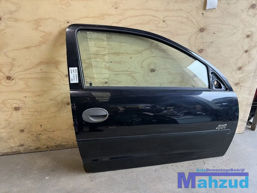 OPEL CORSA C Zwart Z20R rechts deur 3 deurs 2000-2004, Autos : Pièces & Accessoires, Carrosserie & Tôlerie, Porte, Opel, Utilisé