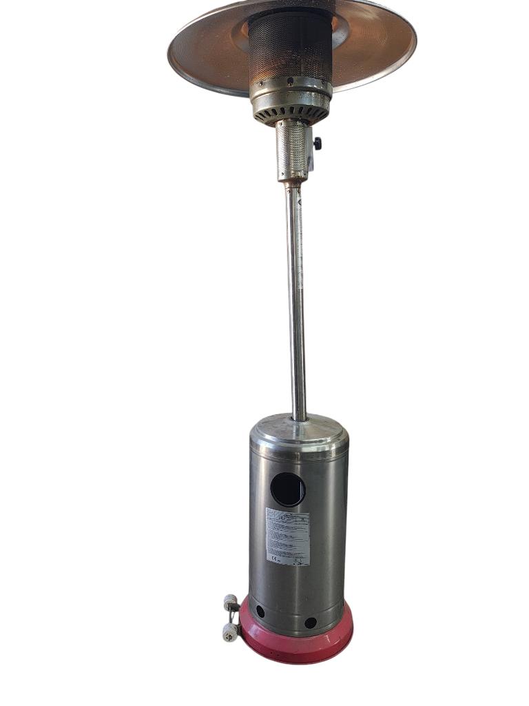 Radiateur de terrasse au gaz, Résistant à l'eau, Sol, Enlèvement, Utilisé