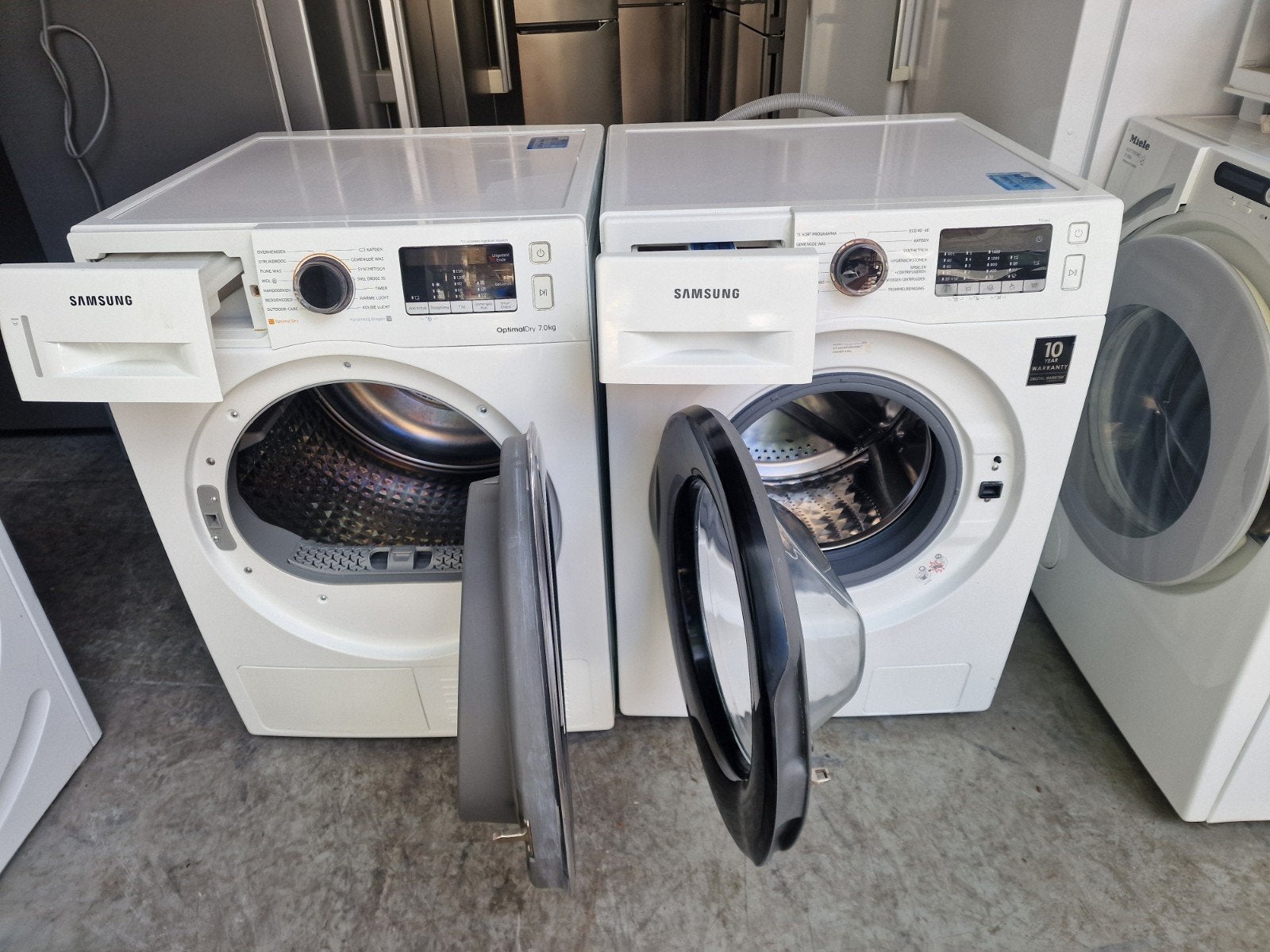 Sèche linge et lave linge Samsung fonctionne très bien, Electroménager