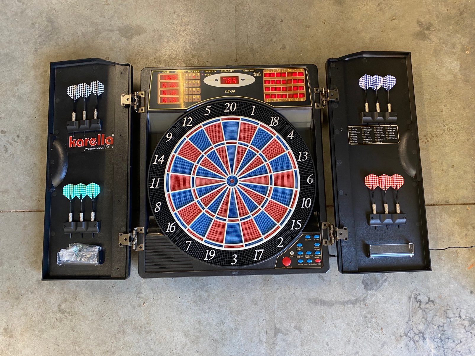 Elektronisch dartsbord, Enlèvement, Comme neuf, Électronique