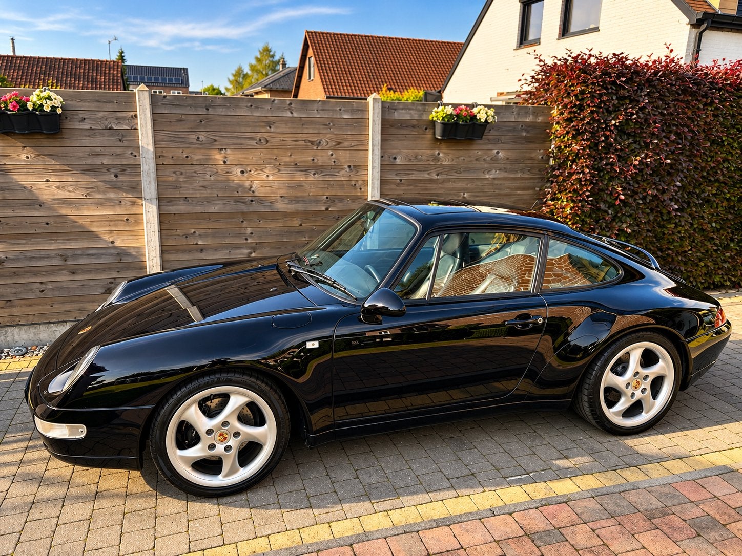 Porsche 993 Carrera 2 Tiptronic S, Autos, Achat, Entretenue par le concessionnaire, Bleu, Automatique