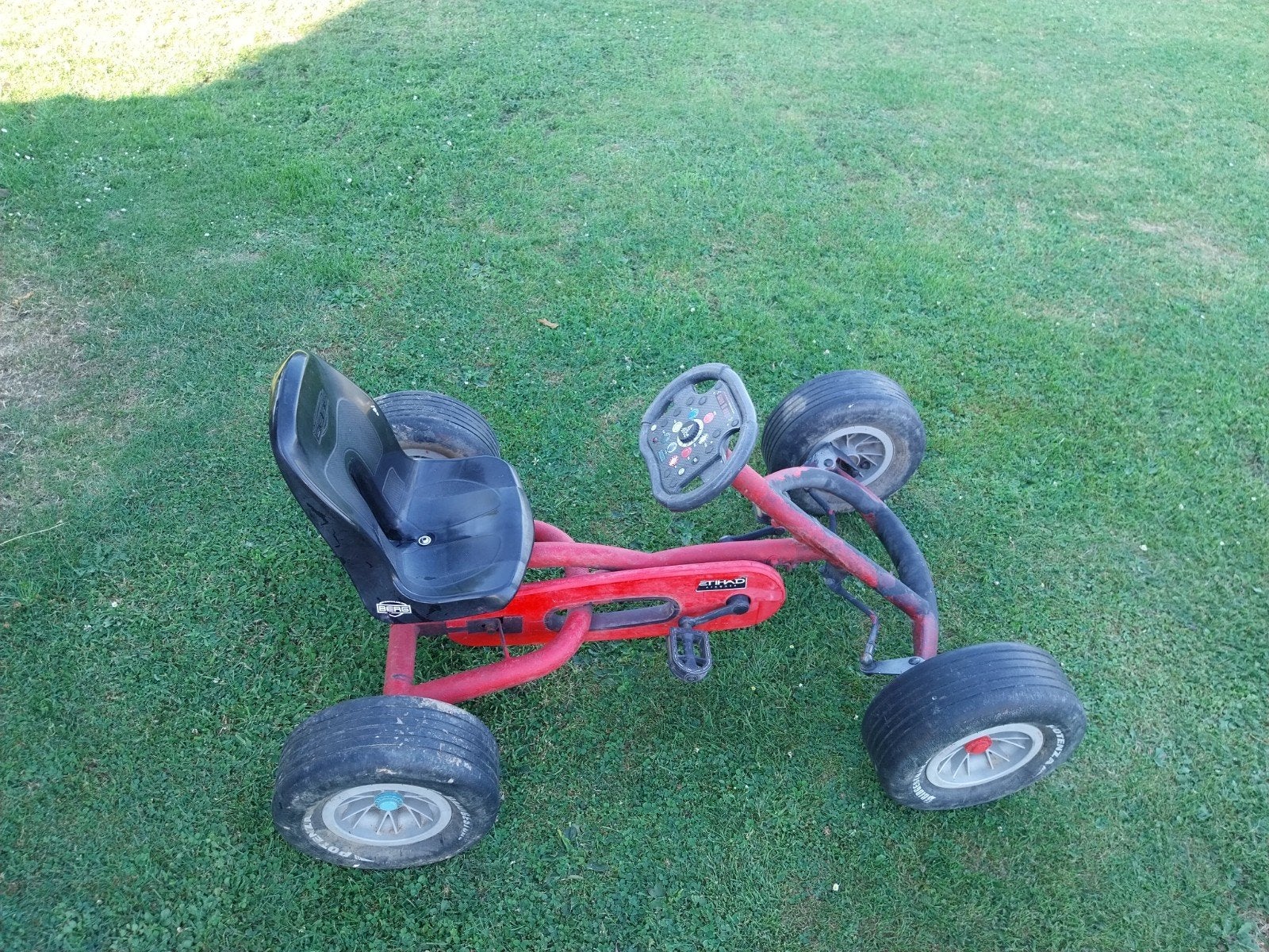 berg gocart alice ferrari, Kinderen en Baby's, Speelgoed | Buiten | Skelters, Ophalen, Gebruikt, Berg, Vrijloopautomaat