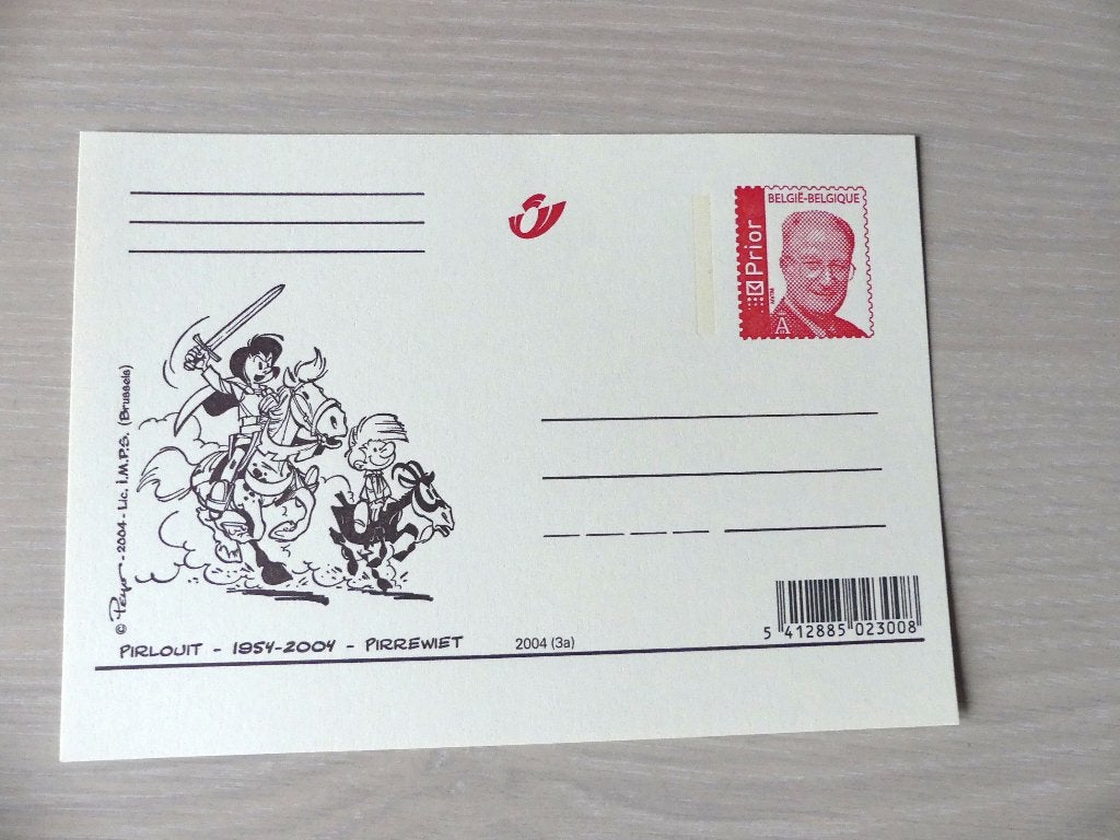 2004 : Carte postale illustrée - neuve :  PIRLOUIT, Enlèvement ou Envoi, Non oblitéré
