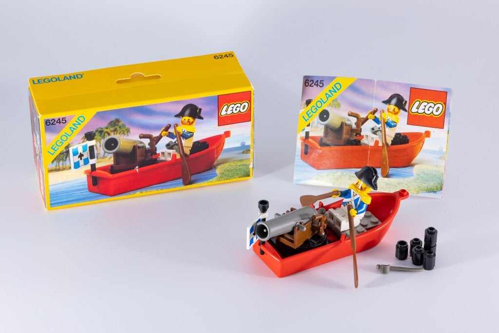 LEGO Pirates 6245 Harbour Sentry (1989) - complet, Instructions incluses, Enlèvement ou Envoi, Lego, Ensemble complet