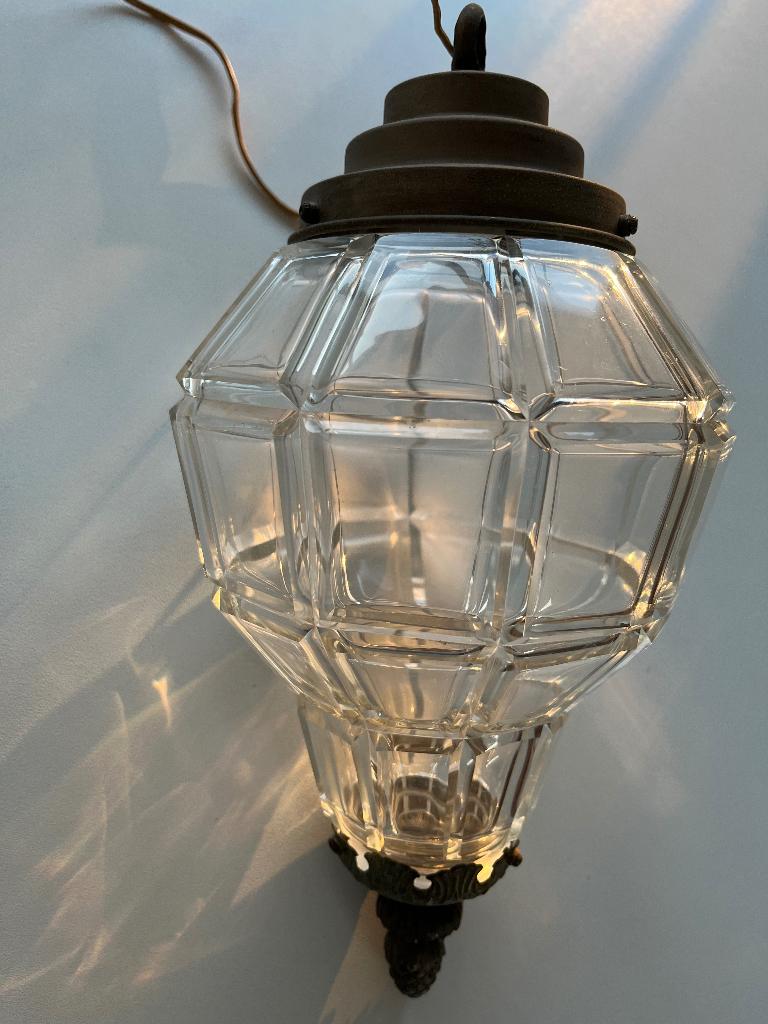 Lampe suspendue ancienne, style Versailles, Enlèvement