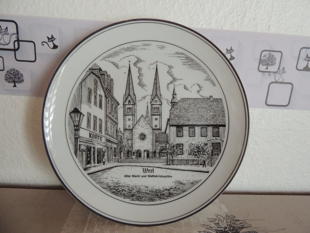 Décoration - Assiette souvenir de Werl, Enlèvement