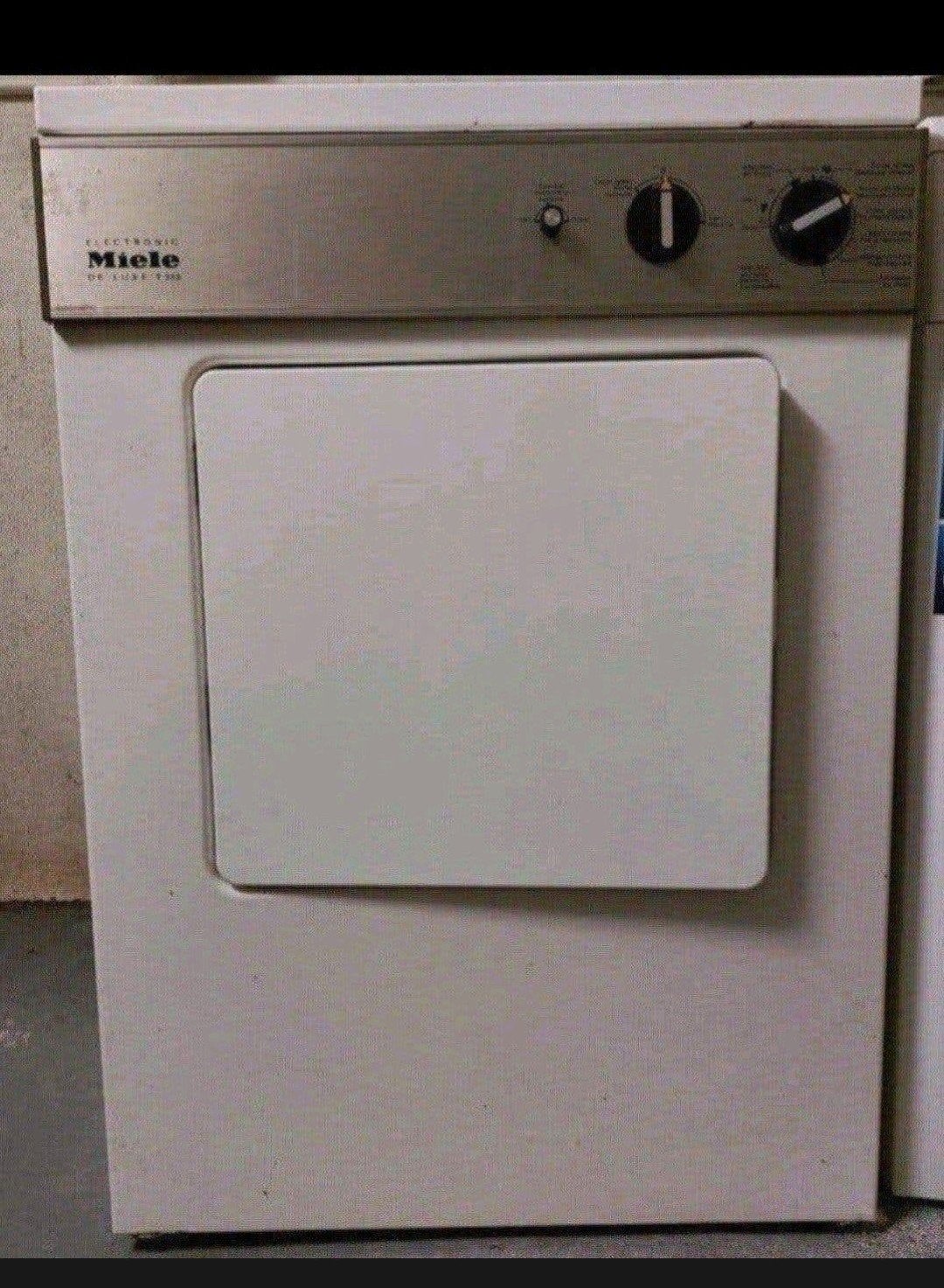 Droogkast Miele, Ophalen