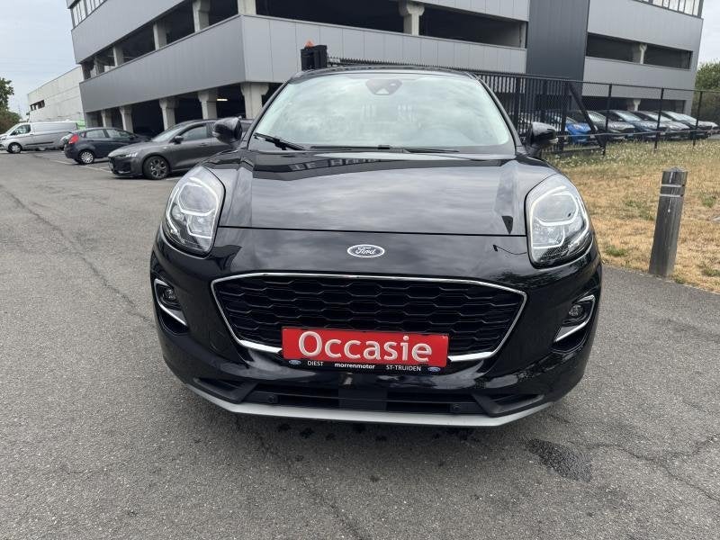 Ford Puma Titanium X EcoBoost mHEV A7 *43273 OC0793, Auto's, Automaat, Puma, Zwart, 124 pk